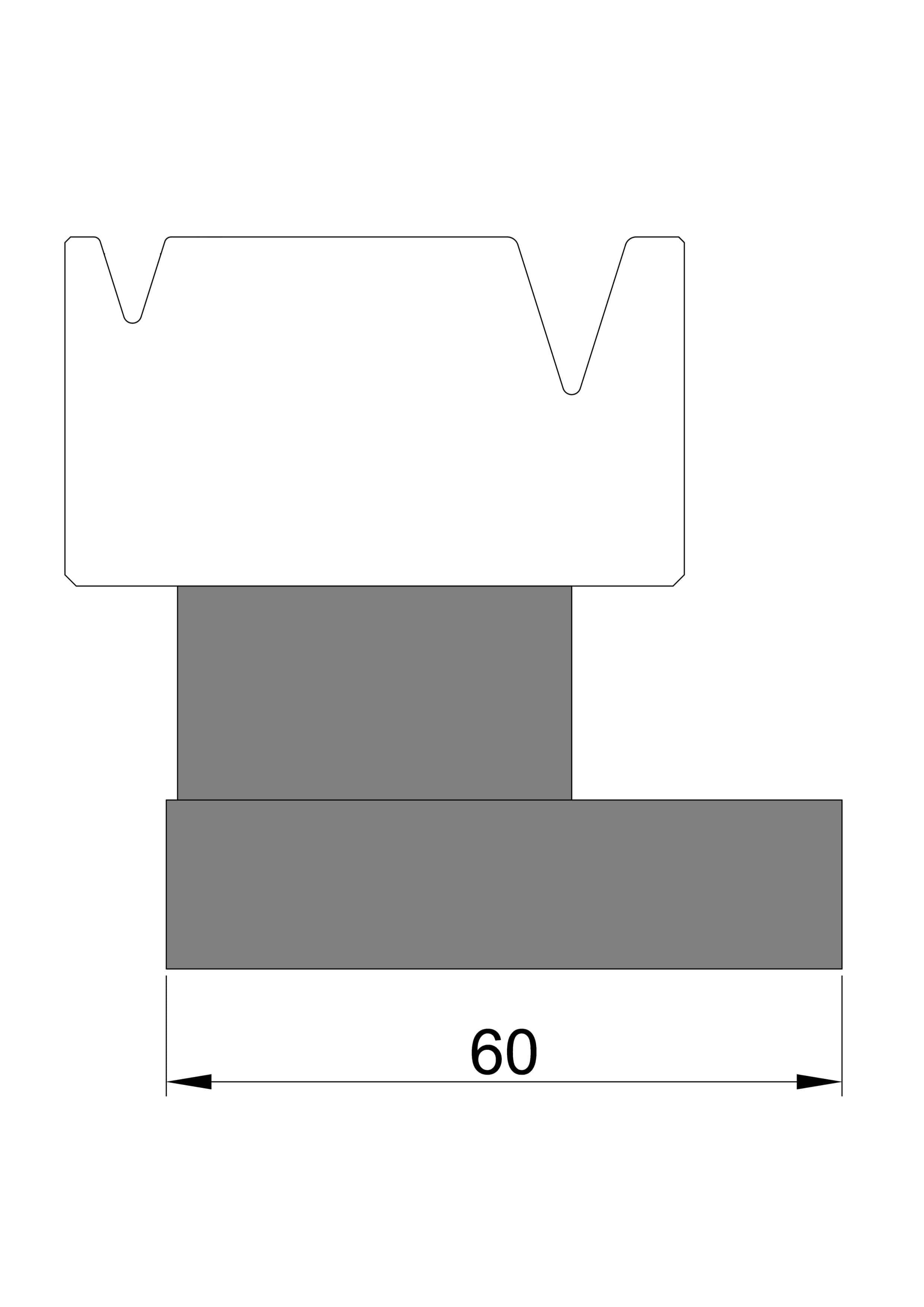 2 'V' Die Holder